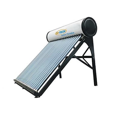 PANNELLO SOLARE TERMICO ACQUA CALDA SANITARIA ACCIAIO INOX TUBI SOTTOVUOTO CIRCOLAZIONE NATURALE - MOD. BASE (100 Litri - Base)