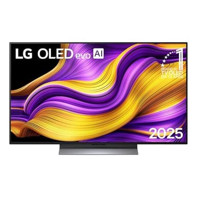 LG OLED evo AI G5 TV 48 pollici, Smart TV 4K, Base da appoggio inclusa, Processore α11 Gen2, Brightness Booster, webOS con AI, Dolby Vision e Atmos, VRR e GSYNC 4K@144Hz, OLED48G56LS 2025
