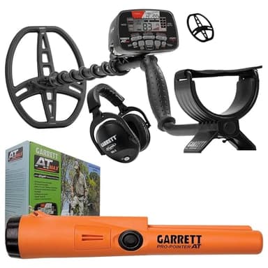 Garrett Metal Detectors Metal Detector, Garrett AT Max All Terrain, cuffie MS-3