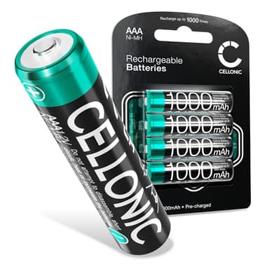 4x CELLONIC AAA Batterie di ricambio per telefono cordless Siemens Gigaset A400, A415, AS405, A510, AS690, C430, C530HX, CL660HX, E560, E290A 1000mAh