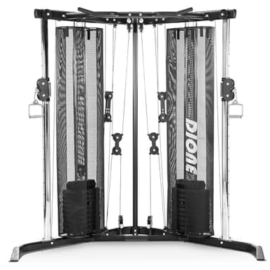 Crossover a Cavo 2 x 50 kg – Dione – Stazione di Muscolazione – Cavo Multiplo – Centro di Allenamento – Home Gym