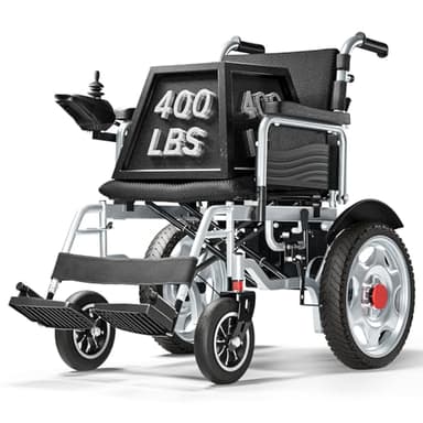 DAHAIY sedia a rotelle pieghevole, monopattini elettrici, carrozzina per disabili,sedia a rotelle elettrica, scooter elettrico adulti senza patente, Motore di 500W, electric scooter