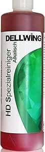 DELLWING detergente a ultrasuoni concentrato, per carburatore, teste dei cilindri, iniettori, ugelli degli iniettori e altre parti, liquido per bagno a ultrasuoni e sporco ostinato, bottiglia da 1 l