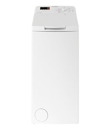 Indesit BTW S50400 IT/N, Lavatrice carica dall’alto 5 kg Libera Installazione, Centrifuga 1000 Giri Al Minuto, Larghezza 40 cm, Profondità 60 cm, Altezza 90 cm, Classe Energetica C