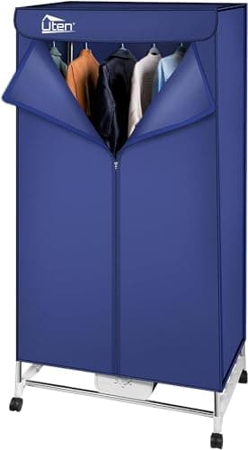 Uten Asciugatrice Elettrica Portatile con 1500W di Può Essere Tempismo per 180 Min 15 kg di Grande Capacità Possono Asciugare Vestiti per Bambini e Adulti