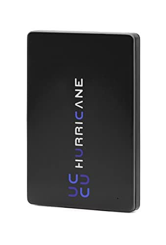 Hurricane MD25C3 1TB External Hard Drive 2.5" USB-C, Hard Drive Portatile per Foto TV Laptop PS4 PS5 Xbox Compatibile con Windows Mac Linux - Nero
