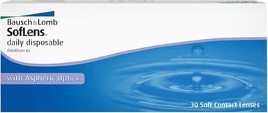 SofLens Daily Disposable Lenti a Contatto Giornaliere Correttive, 30 Lenti, BC 8.6 mm, DIA 14.2 mm, -2.0 Diopt