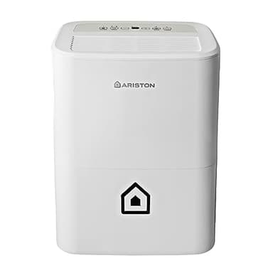 Ariston DEOS 16S Wifi - Deumidificatore Casa Muffa Portatile 16L/24h Adatto Fino 44㎡, Piccolo Silenzioso Assorbi Umidità - Deumidificatore Bagno e Ambienti 24,5x35x51, Timer Accensione Automatica 430w