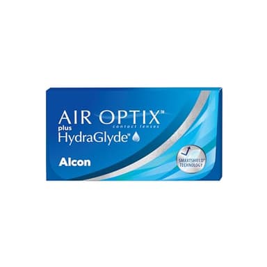 Air Optix Plus HydraGlyde Lenti a Contatto Mensili, 3 Lenti, BC 8.6 mm, DIA 14.2 mm, -2.75 Diopt