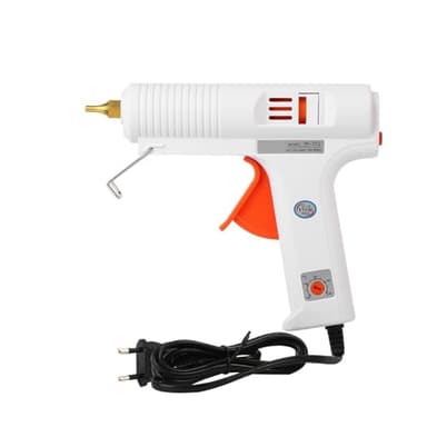 DEWIN Pistola Colla a Caldo,Pistola a Caldo per Colla Pistola a Caldo Regolabile Regolabile per Strumento di Riparazione Artigianale 110W (EU Plug)