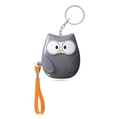 Qoosea Allarme personale per le donne 130dB Sirena Forte Allarmi di Sicurezza Portachiavi con Luce LED Approvato dalla polizia Allarme di sicurezza personale per bambini Anziani Donne Studenti