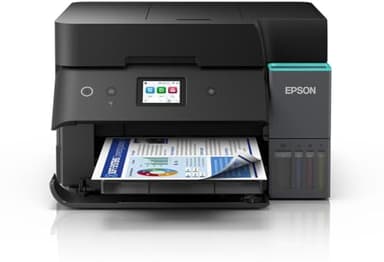 Epson EcoTank ET-4950 Stampante con Serbatoi D’inchiostro | Home Office | Wi-Fi Ed Ethernet | A4 | Stampa, Copia, Scansione, Fax Fronte/Retro | Touch-screen 6.1 cm | ADF | 3 Anni D'Inchiostro Inclusi