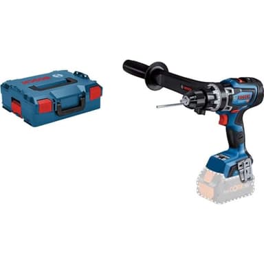 Bosch Professional BITURBO Trapano-avvitatore con percussione a batteria GSB 18V-150 C (coppia max. 150 Nm, batterie e caricabatteria non incl., L-BOXX 136)
