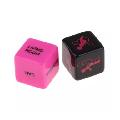 2Pcs Coppia Giochi dade Per Amici/Partito Dadi Amore Divertimento Sfida Regalo Decisione Per Lui Suoi