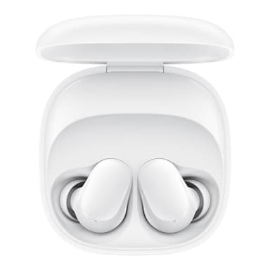 Xiaomi Redmi Buds 6 Play–Auricolari wireless Bluetooth in-orecchia,riduzione rumore AI,durata della batteria fino a 7.5h+36h,10minuti di carica per 3h di musica,Bluetooth 5.4,Google Fast Pair-White