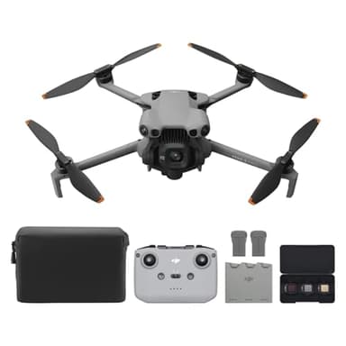 DJI Mini 5 Pro Combo Fly More con DJI RC-N3, drone con fotocamera, CMOS da 1 pollice, drone 4K per principianti con rilevamento omnidirezionale degli ostacoli, ActiveTrack 360°, 3 batterie, C0
