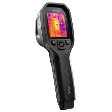 FLIR TG165-X Telecamera termografica con laser Bullseye: telecamera a infrarossi di livello commerciale per ispezioni edilizie, HVAC ed elettriche
