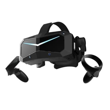Pimax Crystal Super PCVR Headset Version a Pagamento Completo - 50 PPD, Risoluzione Ultra Chiara 3840x3840 per occhio, Campo Visivo Ampio di 127°, per Simulatori di Volo e Giochi VR