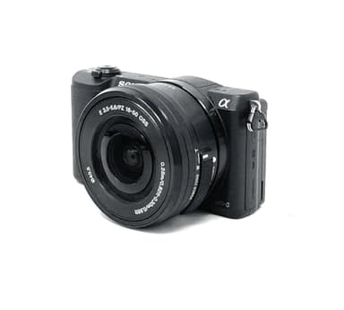 Sony Alpha 5100L Kit Fotocamera Digitale Mirrorless con Obiettivo Intercambiabile SELP 16-50 mm, Sensore APS-C, Eye AF, ILCE5100B + SELP1650, Nero