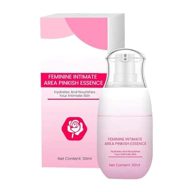 EXQST Pure Siero Rosa Sbiancante Parti Intime Donna, Crema Sbiancante Parti Intime, Crema Sbiancante Parti Intime per Pelli Scure, Ascelle, Gomiti, Ginocchia e Parti Intime