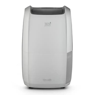 De'Longhi Tasciugo AriaDry Multi - Deumidificatore Casa Portatile, Assorbi Umidità 25L/Giorno, Asciugabiancheria, Antimuffa, Bassa Rumorosità, Timer, Bianco (DDSX225)