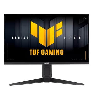 ASUS TUF Gaming VG27AQML5A, Monitor Gaming da 27" Quad HD Fast IPS (2560x1440), 0,3ms Response Time, 300Hz, G-SYNC, AMD FreeSync e ELMB SYNC, Altoparlanti, DisplayPort, HDMI e USB-C, Gaming AI, Nero