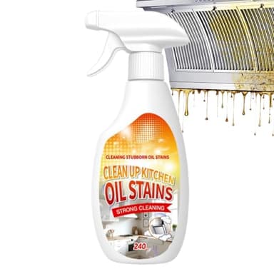 Sgrassatore Cucina 240ml | Sgrassatore Cucina Profumo Fruttato Per Ante Mobili - Rimuovi Olio Per Casa Griglia Piano Cottura Lavello Forno Top Utensili