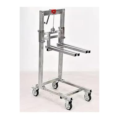 HMLSYZX Transpallet Manuale, Carrello Elevatore Manuale per Carichi da 60KG for Garage/Magazzini/Supermercati, Carrello Elevatore Pieghevole a Manovella for Impieghi Gravosi