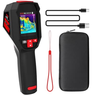 BSIDE HX3 Termocamera Portatile 240x240 Alta Risoluzione Telecamera Termica 25Hz -20-550℃ Termocamera Infrarossi Ricaricabile con 15 Palette Colori per Perdite Acqua HVAC Elettronica Edilizia