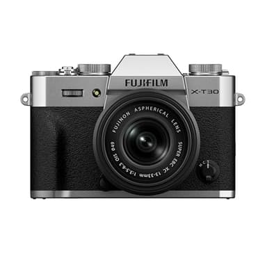 Fujifilm X-T30 III Fotocamera Digitale Mirrorless 26MP, KIT XC13-33mmF3.5-6.3 OIS, Sensore APS-C X-Trans CMOS 4, Filmati 6.2K 30p, Mirino EVF, Schermo LCD 3" orientabile, Argento