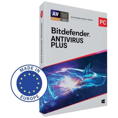Bitdefender Antivirus Plus | 1 dispositivo | 1 anno | PC | Codice di attivazione inviato per posta