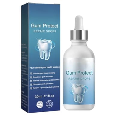 KOAHDE Gel per la Rigenerazione delle Gengive,Gocce per la Ricrescita delle Gengive,Gum Repair Efficace Cura Orale,30ML,1PC