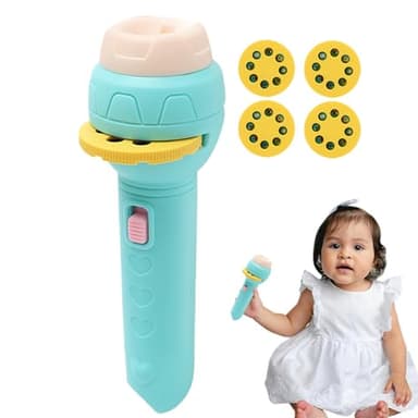 Projector Torch – Torcia proiettore – Modello animale – Torcia elettrica – Portatile P – Rojector – Torch Party è una torcia proiettore – Torch -Plait, I -Star, compleanno economico