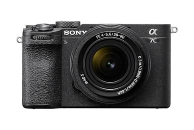 Sony Alpha 7C II Fotocamera mirrorless full frame con obiettivo 28-60 mm – 33 MP, autofocus in tempo reale, 10 fps, video 4K, touchscreen inclinabile, compatta e leggera (nera)