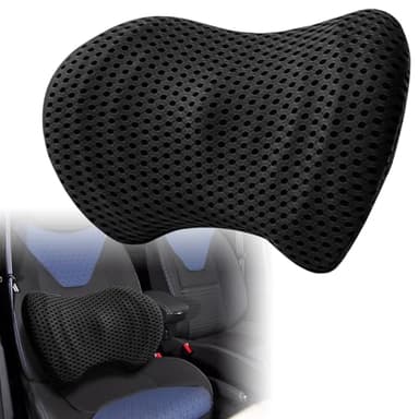 Cuscino Lombare per Auto, Supporto Lombare per Auto, Cuscino Lombare, Migliora la Postura Seduta e Allevia Il Dolore Alla Schiena, Ideale per Auto e Ufficio