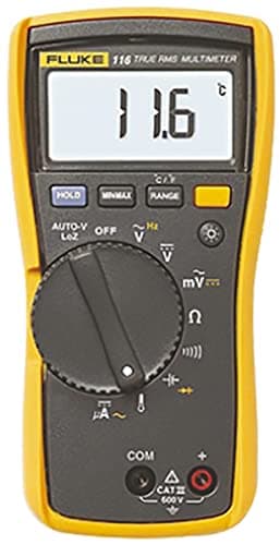 Fluke 116 HVAC Multimetro con misure di temperatura e microAmpere