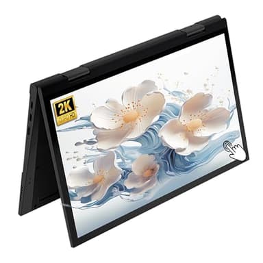 Notebook Convertibile 2 in 1 11" Touchscreen FHD IPS, N95 12ª Gen, 16GB RAM LPDDR5, M.2 SSD, Win 11 Pro, Tastiera Retroilluminata, Schermo 360°, Type-C, Ultra-Leggero (16GB DDR5 | 460GB SSD, Grigio)