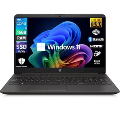 HP 250 G9, Notebook Display 15.6'' FHD, Intel Core i5-12th 10 Core 4.4Ghz, Ram 16GB, SSD 512GB, Windows 11