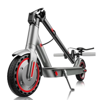Monopattino Elettrico Adulto, Scooter Elettrico Pieghevole 350W/500W, Batteria 36V 10.5Ah/15Ah, Autonomia di 30-45KM, Velocità Massima 25 km/h, Doppia Frenata, Controllo App