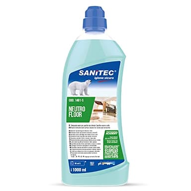 Sanitec Neutro Floor - Detergente Neutro Pavimenti e Superfici Dure e Delicate, 1000 ml