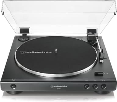 Audio-Technica AT-LP60XBK Giradischi con trasmissione a cinghia completamente automatico