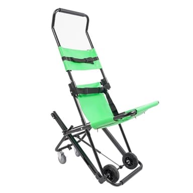 Montascale per disabili,montascale elettrico,Sedia pieghevole per scale con cintura di sicurezza, adatta per anziani e persone con disabilità