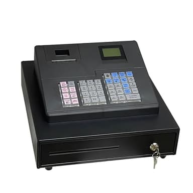 Registratore di Cassa Telematico, Registratore di cassa con inglese a 38 tasti, di registratore di cassa automatico con software di gestione ECR600