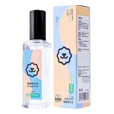 Spray all' gatta, spray calmante, per l'addestramento, estratto vegetale naturale, miglioramento del di gioco, uso domestico o giocattolo per gatti e gattini, 2 x 9 cm, trasparente, 20