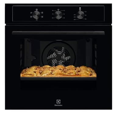 Electrolux EOH2H004K Forno Multifunzione da Incasso, Capacità 68L, Potenza 2790W, Nero
