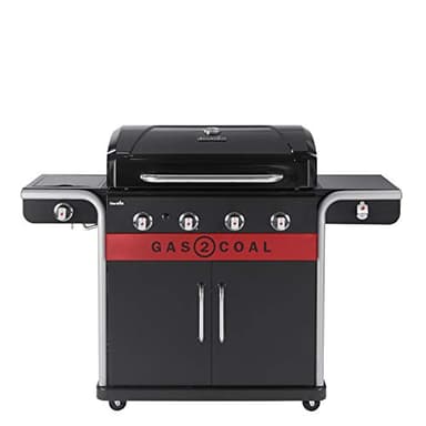 Char-Broil Gas2Coal 440 - Barbecue a gas, colore: Nero