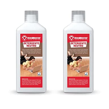 Detergente Neutro Vermeister - Detergente neutro per la pulizia ordinaria di pavimenti in legno verniciato, cotto, marmo, ceramica ed altre superfici calpestabili