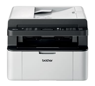 Brother MFC1910W |Multifunzione laser monocromatica compatta | Velocità di 20 ppm | ADF automatico da 10 fogli | WiFi, USB e Stampa da app | Incluso toner da 700 pagine