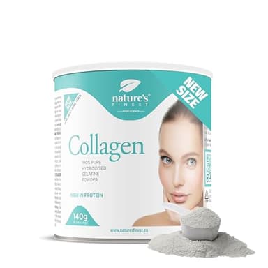 Nature's Finest Collagene Idrolizzato in Polvere da Bere - Integratore per Pelle, Capelli, Unghie e Articolazioni - Alta Biodisponibilità - 100% Naturale per Donna