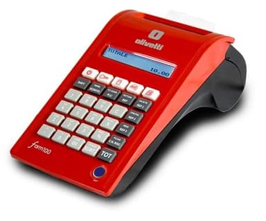 REGISTRATORE DI CASSA TELEMATICO OLIVETTI FORM 100 - CRF160 XML 7 - LOTTERIA - FISCALIZZATO - MESSA IN SERVIZIO - ARRIVA PRONTO ALL'USO